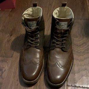 Original Penguin Men’s Nathan Wing-Tip Boot SZ:9.5